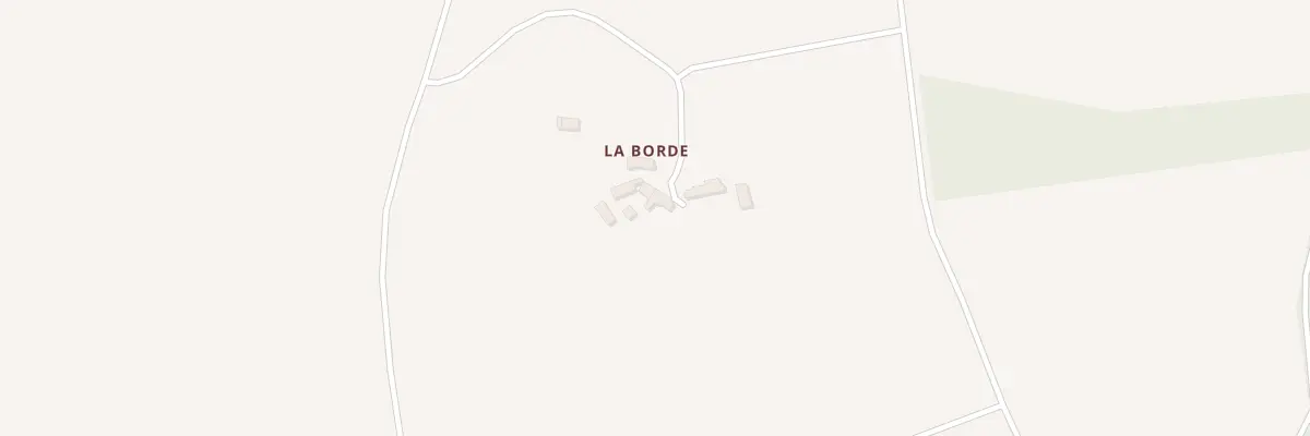 Plan du 280 La Borde à Saint-Martin-des-Bois