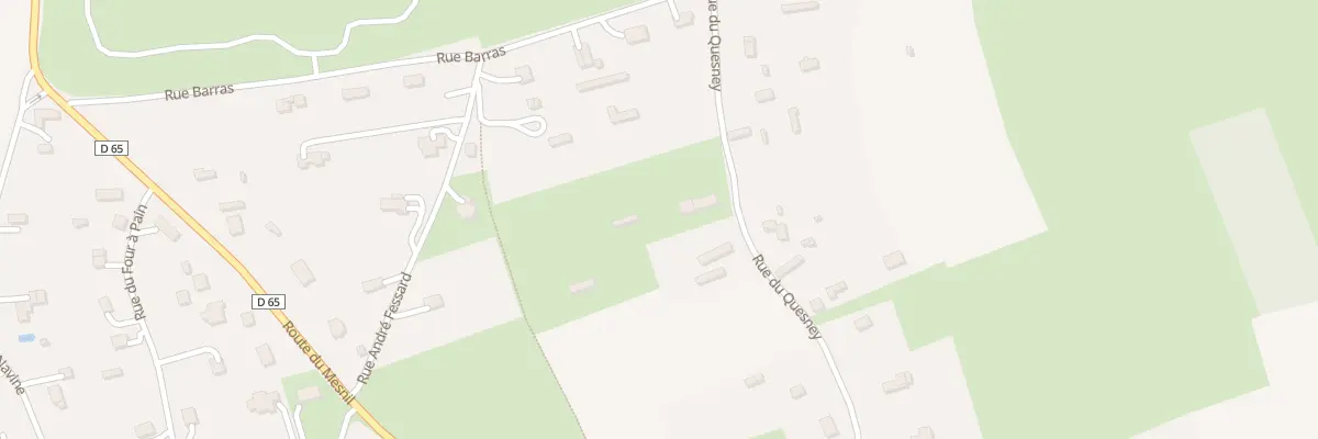 Plan du 521 Rue du Quesney à Jumièges