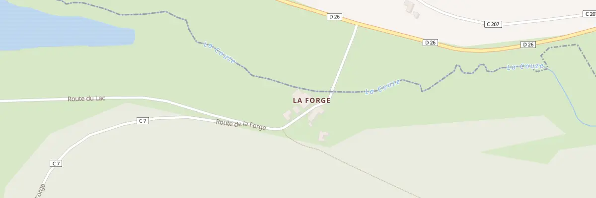 Plan du 47 La Forge à Sainte-Croix