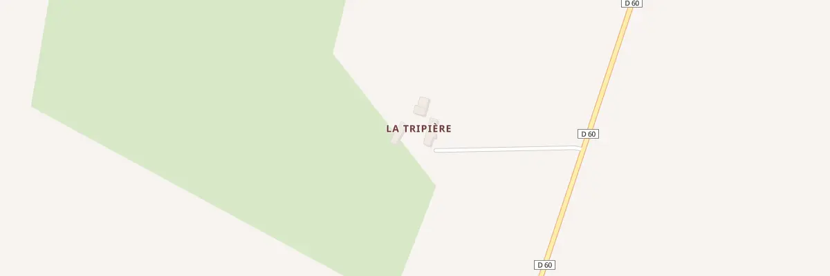 Plan du 176 La Tripière à Paulmy