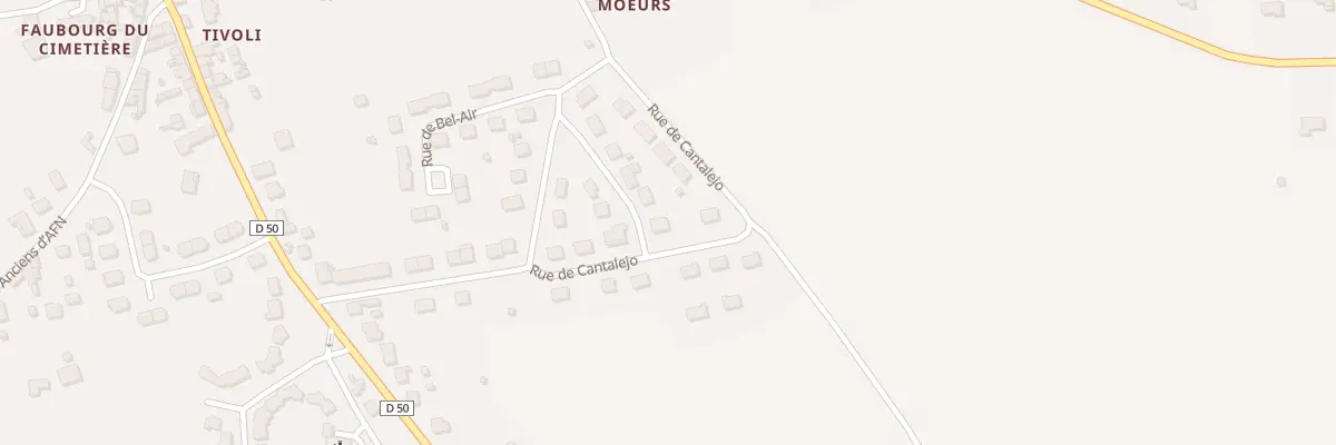 Plan du 5 Rue de Cantalejo à Ligueil