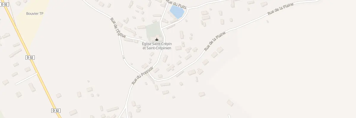 Plan du 3 Rue de la Plaine à Barc
