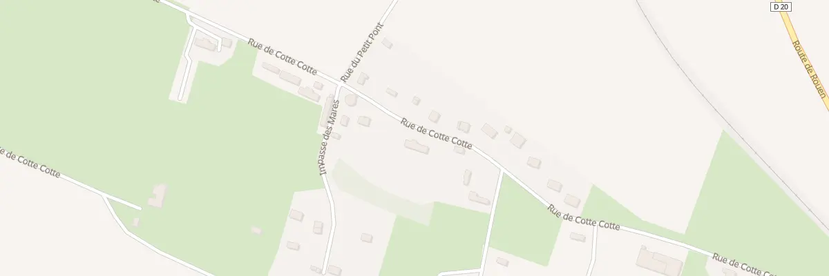 Plan du 678 Rte de Cotte Cotte à Grémonville