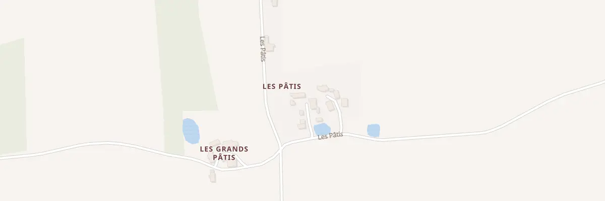 Plan du 145 Les Patis au Boulay