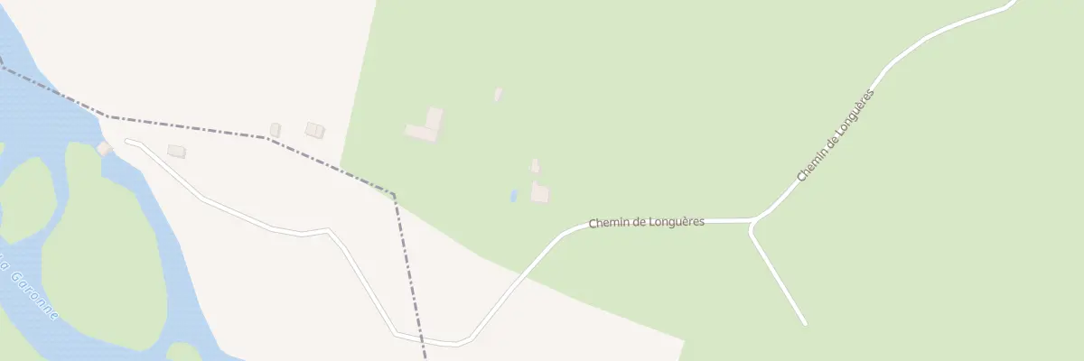 Plan du 38 Che de Longueres à Labarthe-Inard