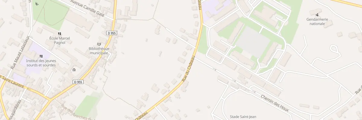 Plan du 63 Rue du Château à Nogent-le-Rotrou