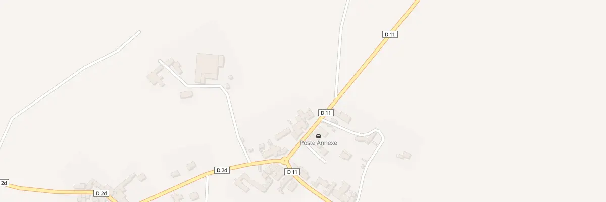 Plan du 7 Rte St Pierre à La Bussière