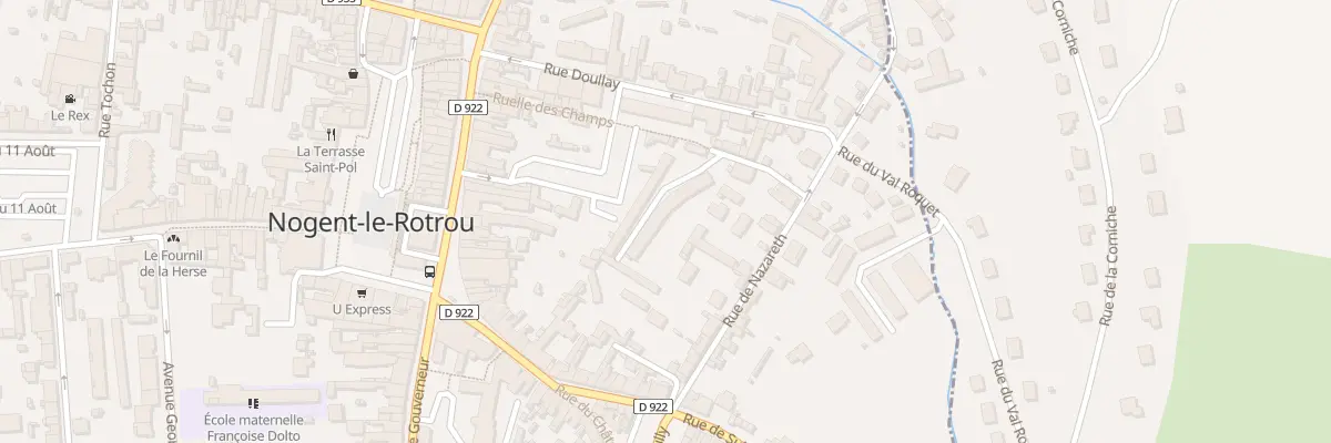Plan du 20 Rle des Champs à Nogent-le-Rotrou