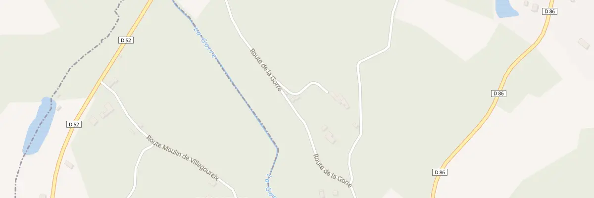 Plan du 15 Rte de la Gorre à Saillat-sur-Vienne