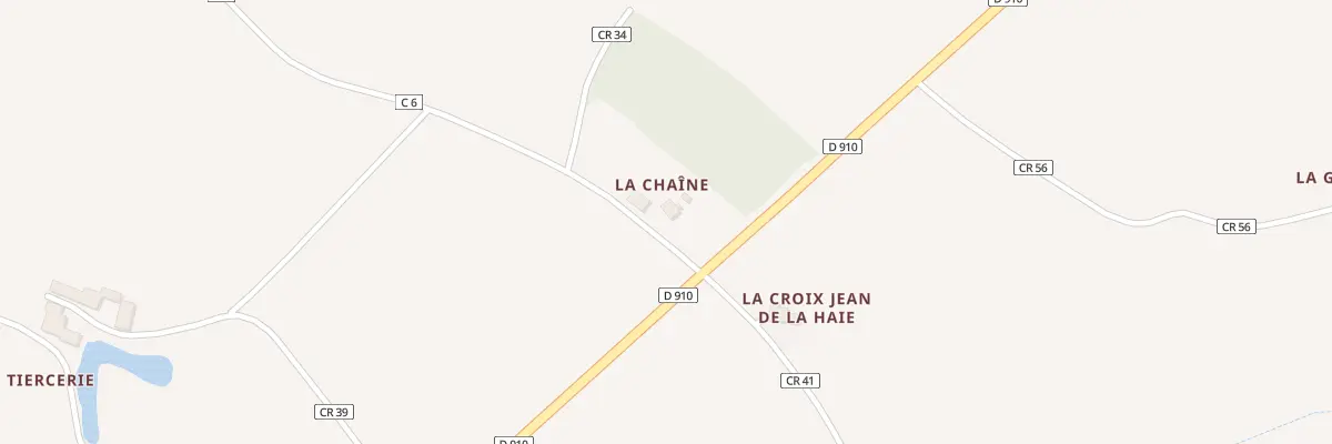 Plan du 122 La Chaine à Crotelles