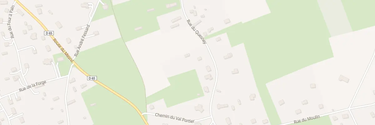 Plan du 387 Rue du Quesney à Jumièges