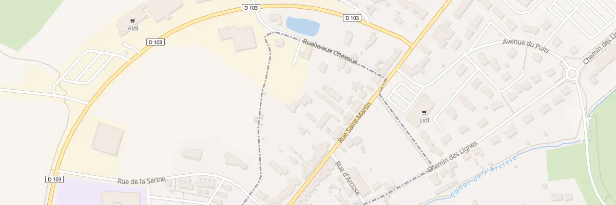 Plan du 10T Rue Saint-martin à Nogent-le-Rotrou