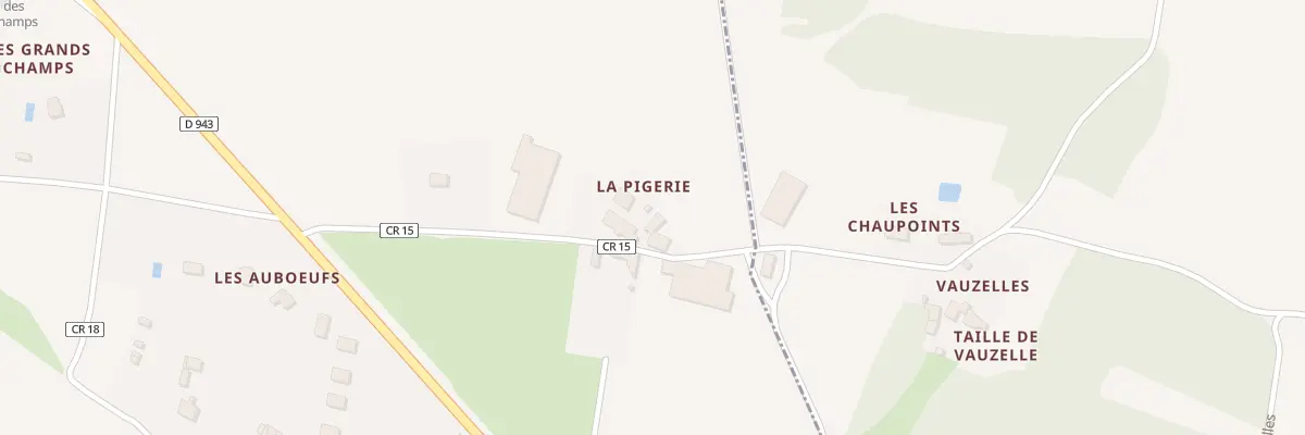 Plan du 11 Che de la Pigerie à Esvres
