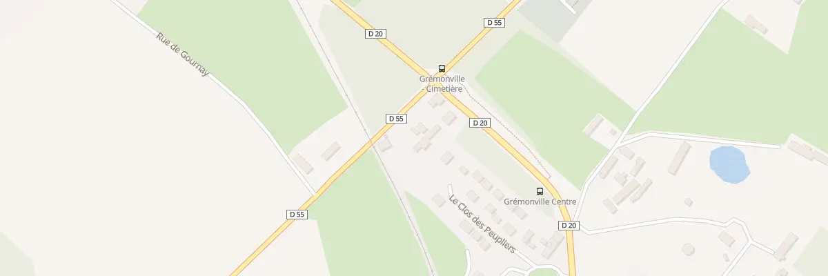 Plan du 51 Rte d’Yvetot à Grémonville