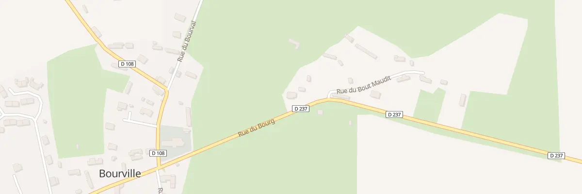 Plan du 3 Rue du Bourg à Bourville