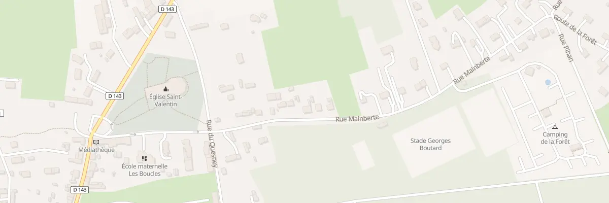 Plan du 5098 Rue Mainberte à Jumièges