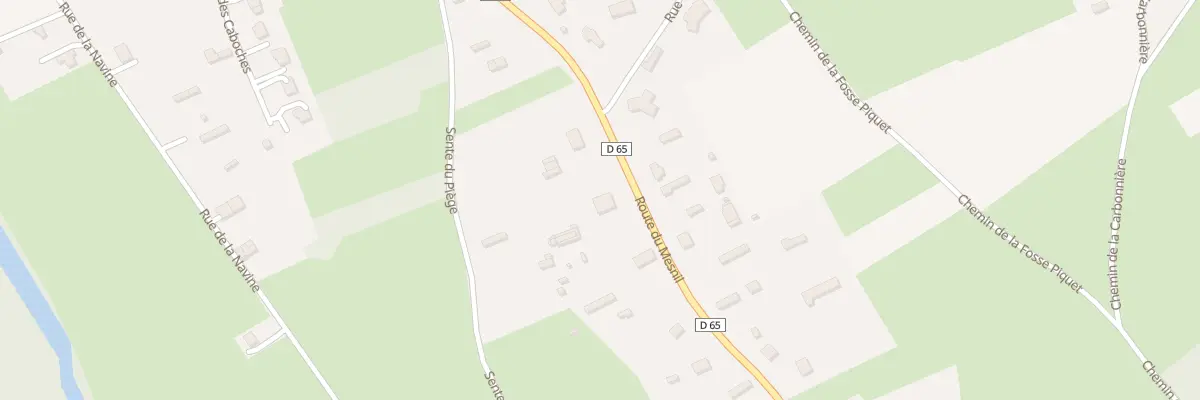Plan du 2047 Rte du Mesnil à Jumièges
