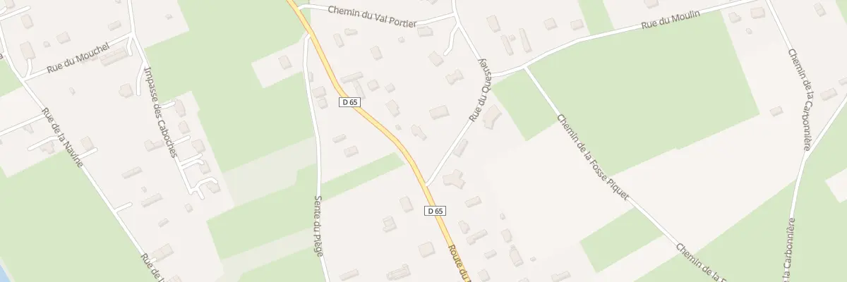 Plan du 55 Rue du Quesney à Jumièges