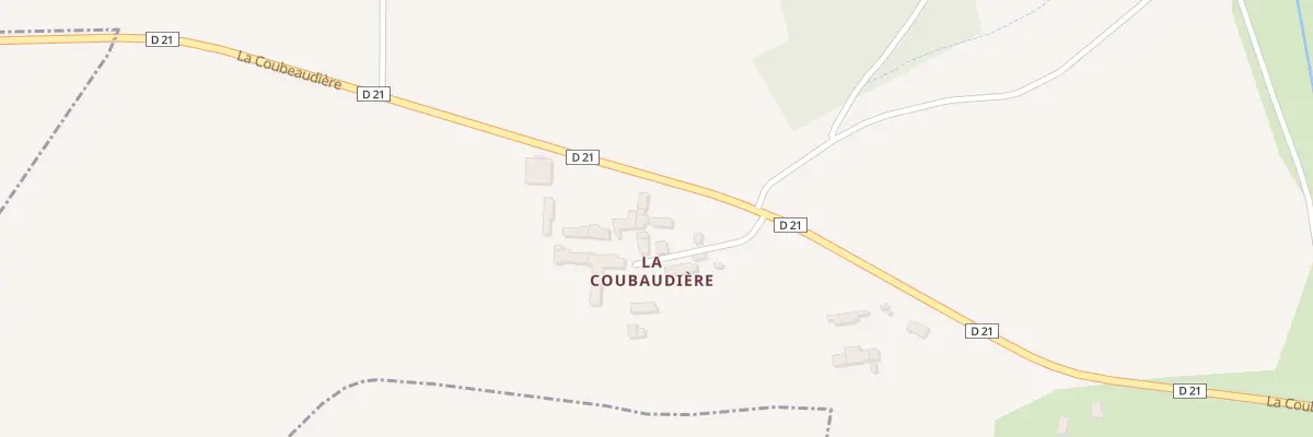 Plan du 6 La Coubaudière à Tauxigny-Saint-Bauld