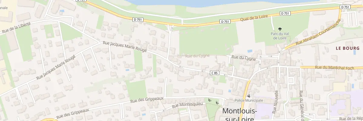 Plan du 32 Rue Christophe Plantin à Montlouis-sur-Loire