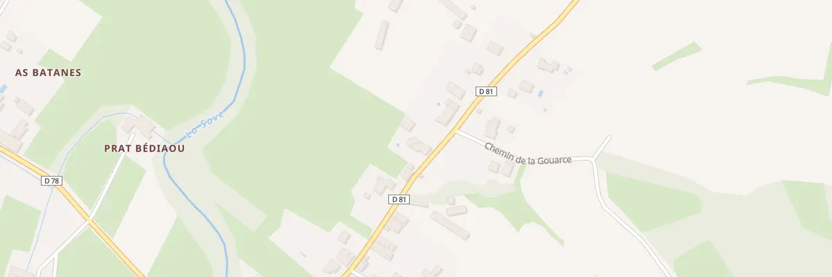 Plan du 79 Village de Devant la Save à Anan