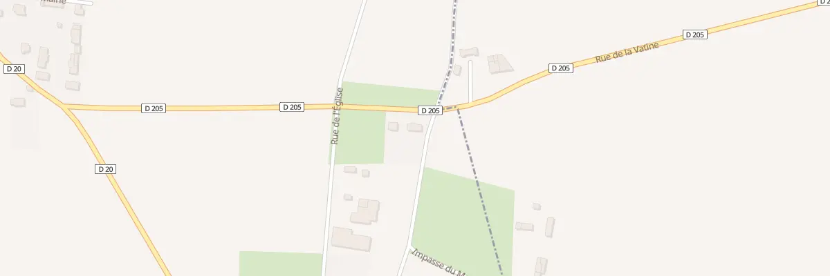 Plan du 7032 Le Village Sud à Carville-la-Folletière