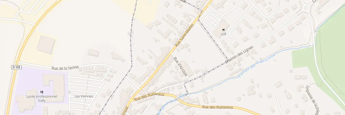 Plan du 5B Rue Saint-martin à Nogent-le-Rotrou
