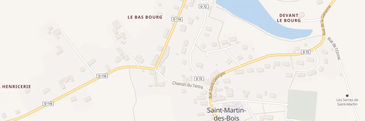 Plan du 4 Rue de la Scierie à Saint-Martin-des-Bois
