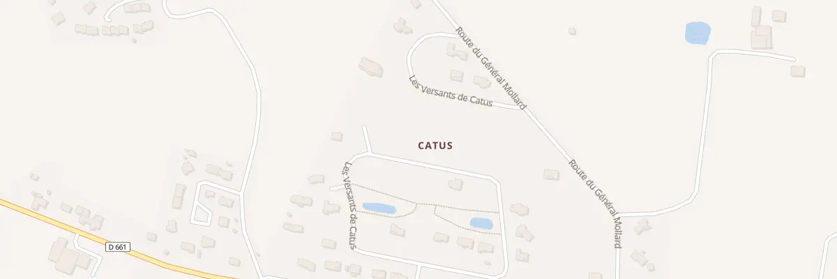 Plan du 40 Catus à Penne-d’Agenais