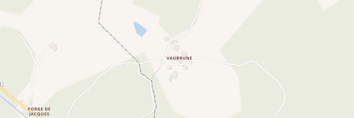 Plan du 5105 Vaubrune à Marval