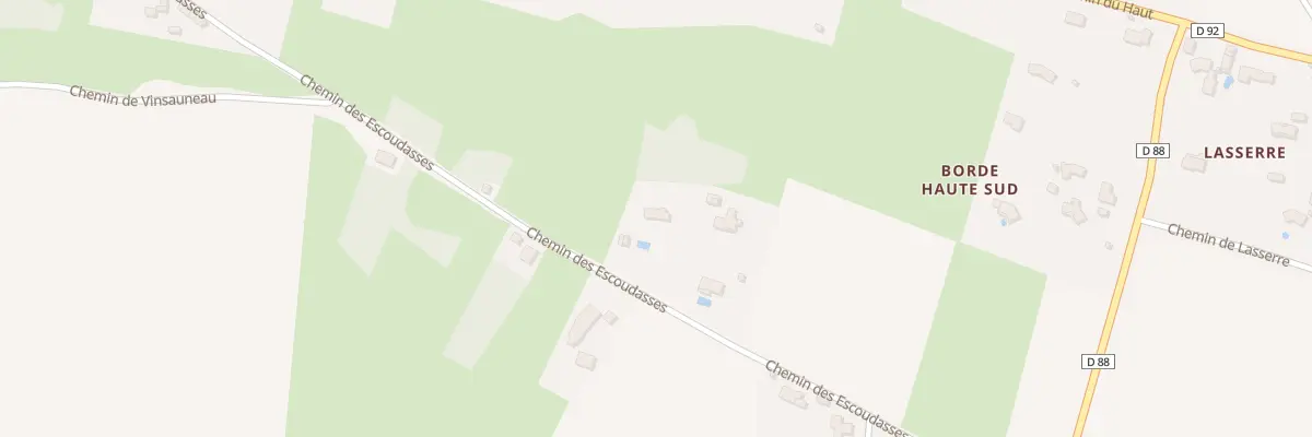 Plan du 6 Chem des Escoudasses à Saint-Médard