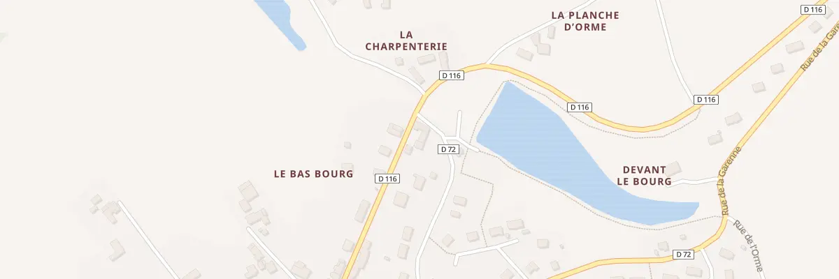 Plan du 2 Rue Saint Etienne à Ternay