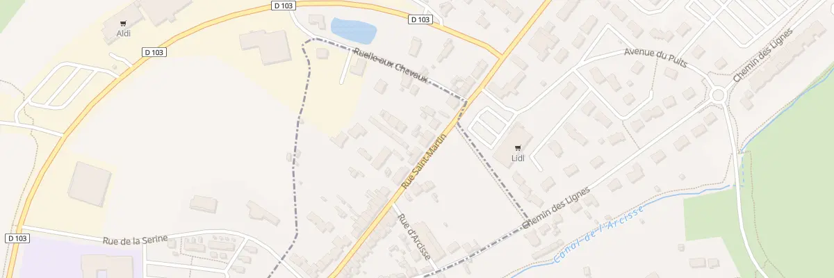 Plan du 6B Rue Saint-martin à Nogent-le-Rotrou