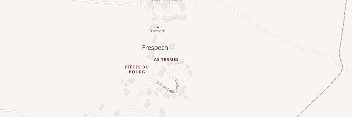 Plan du 11F Rue du Lotissement à Frespech