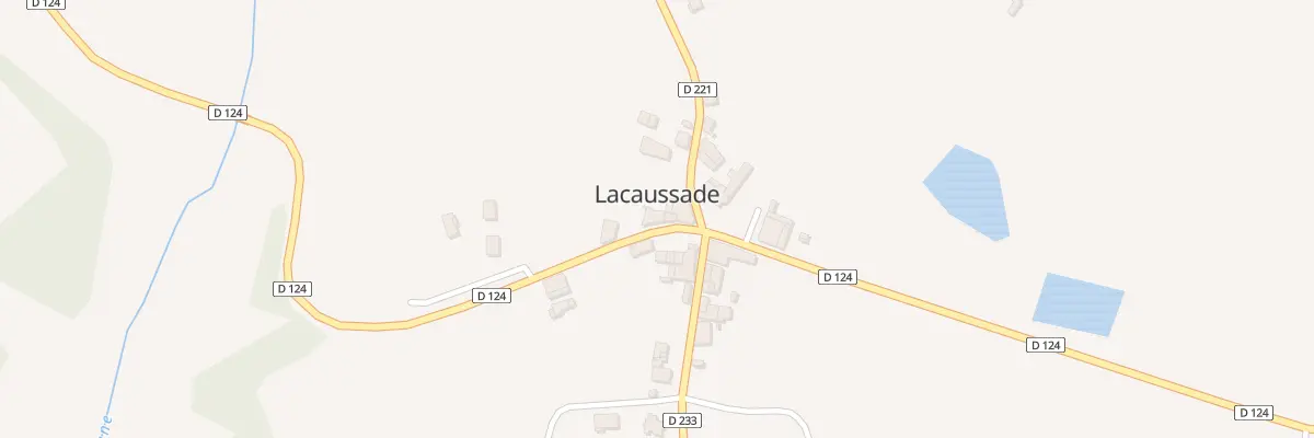 Plan du 44 Rte de Monflanquin à Lacaussade