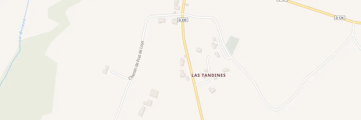 Plan du 120 Al Prat de Loys à Lacaussade