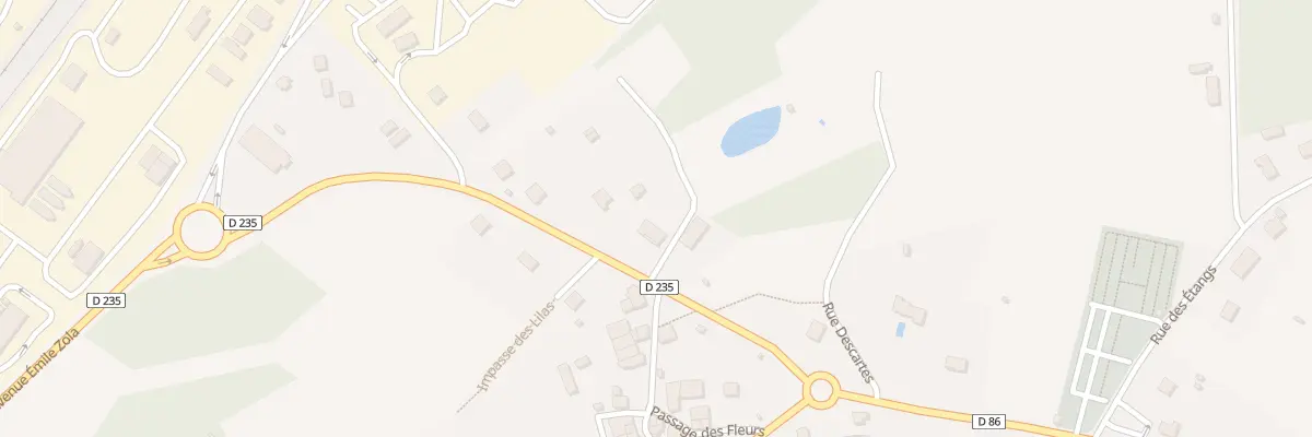 Plan du 11 Av Emile Zola à Saillat-sur-Vienne