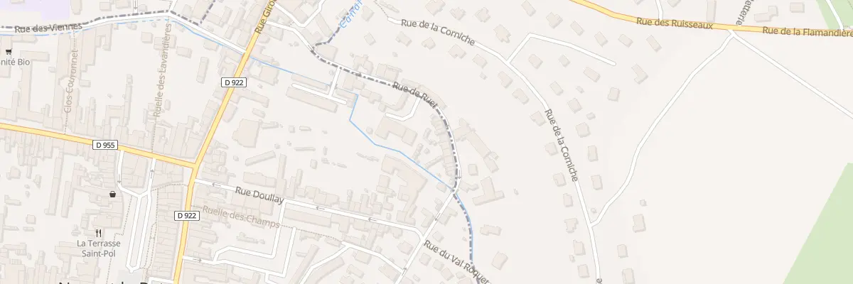 Plan du 32 Rue de Ruet à Arcisses