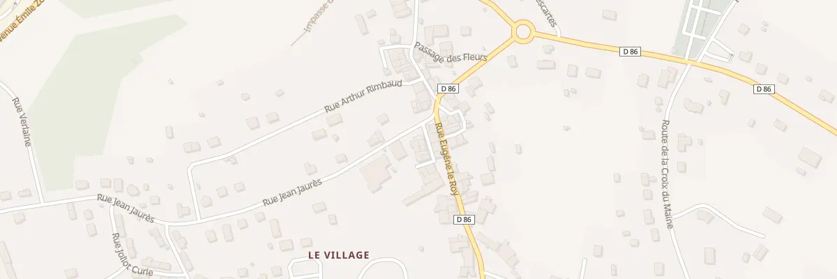 Plan du 2 Rle du Vieux Village à Saillat-sur-Vienne