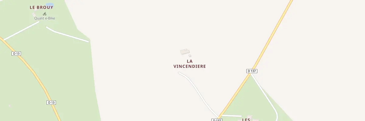 Plan du 1 La Vincendiere aux Étilleux