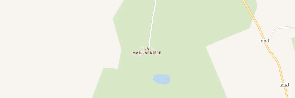 Plan du 36 La Maillardiere à Saint-Jean-Pierre-Fixte