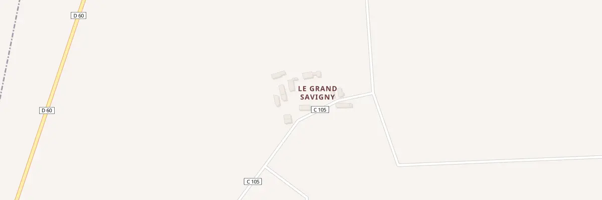 Plan du 9 Le Grand Savigny au Grand-Pressigny