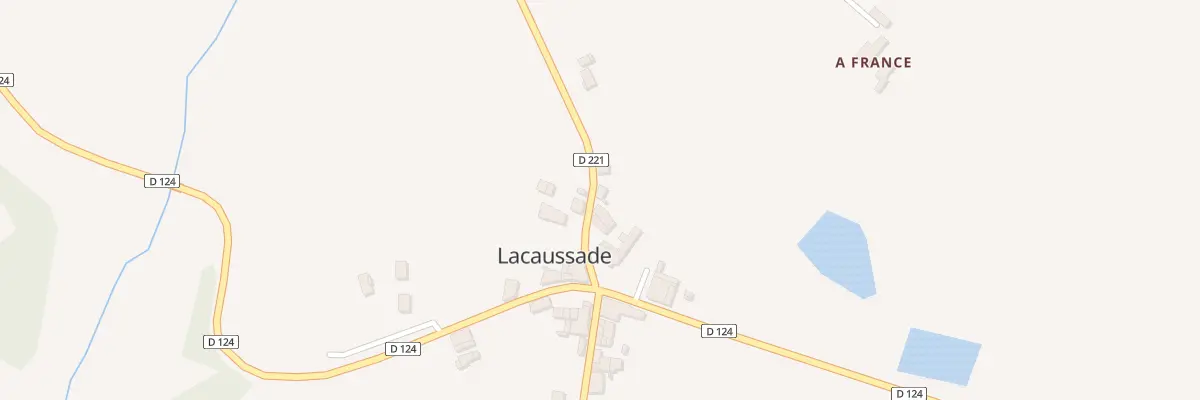 Plan du 9 Le Bourg à Lacaussade