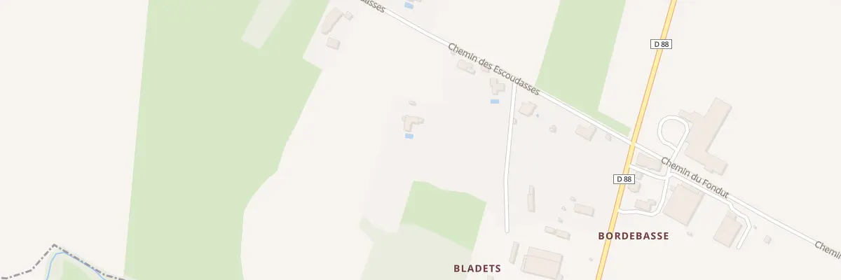Plan du 7 Che des Escoudasses à Saint-Médard