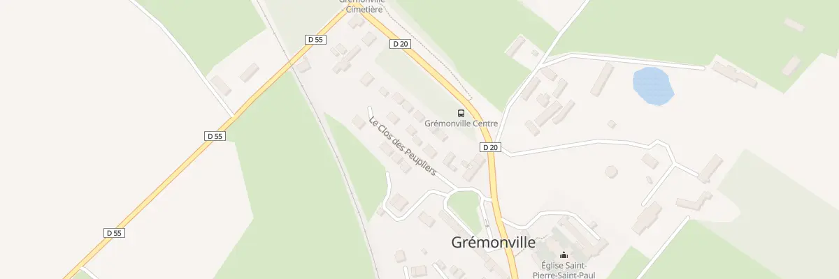 Plan du 55 Le Clos des Peupliers à Grémonville
