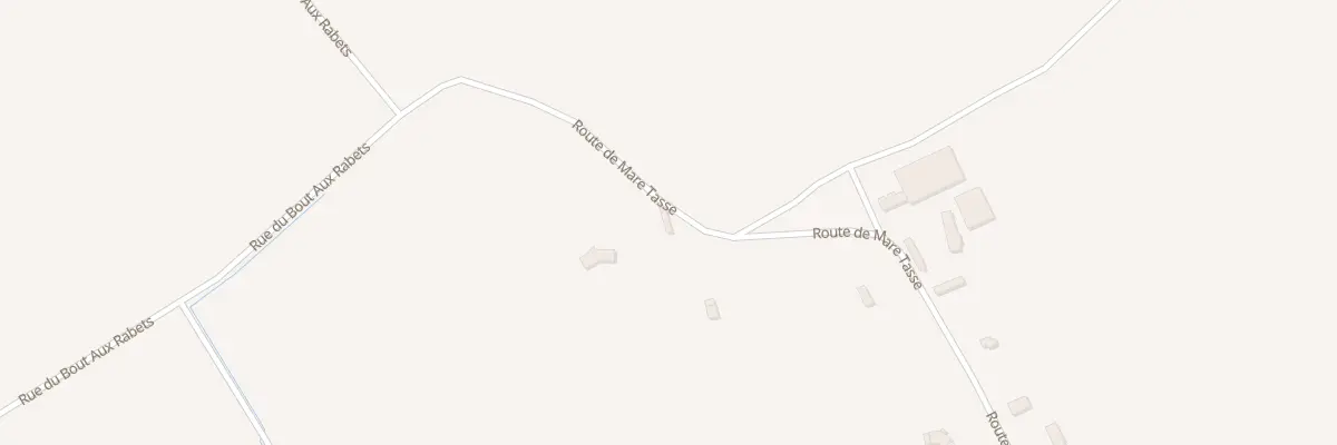 Plan du 233 Rte de Mare Tasse au Lesme