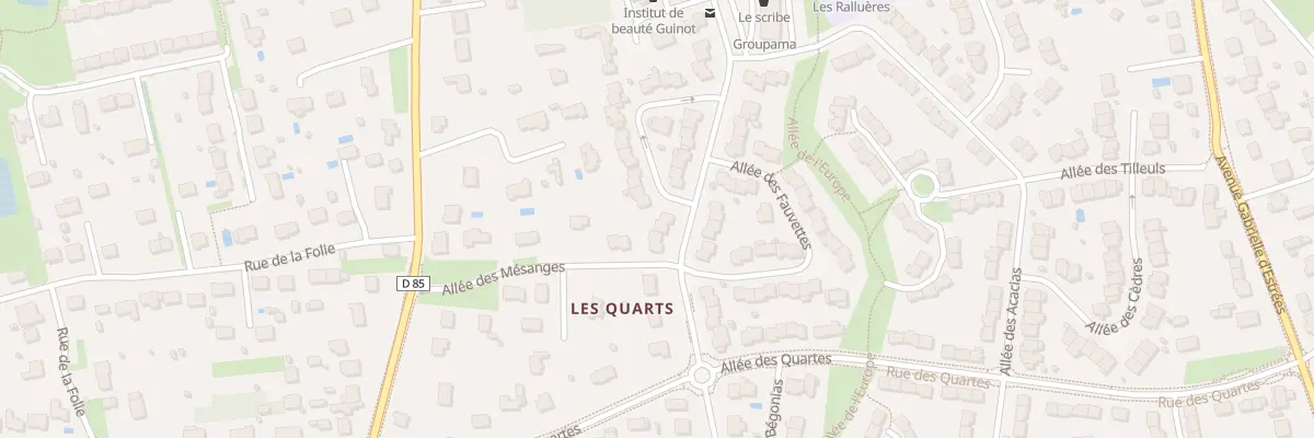 Plan du 23 All des Ralluères à Montlouis-sur-Loire