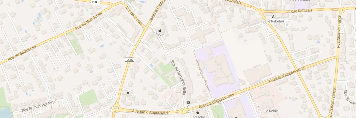Plan du 11 Rue du Sénateur Belle à Montlouis-sur-Loire