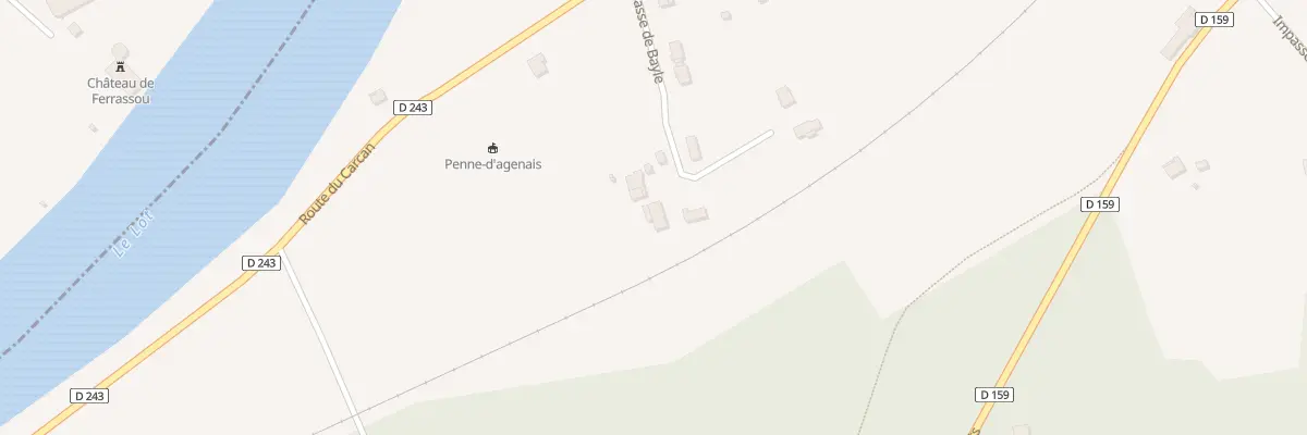 Plan du 170 Imp de Bayle à Penne-d’Agenais