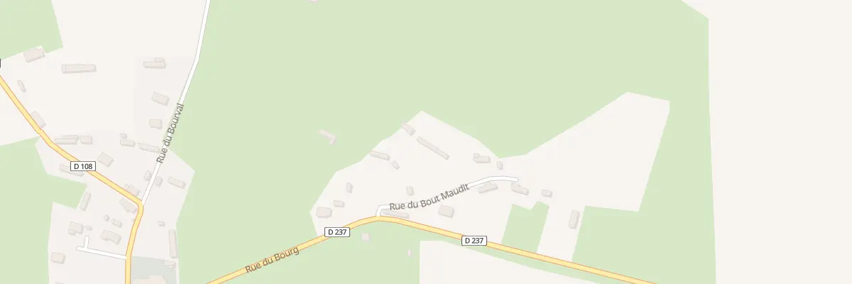 Plan du 4 Rue du Bout Maudit à Bourville